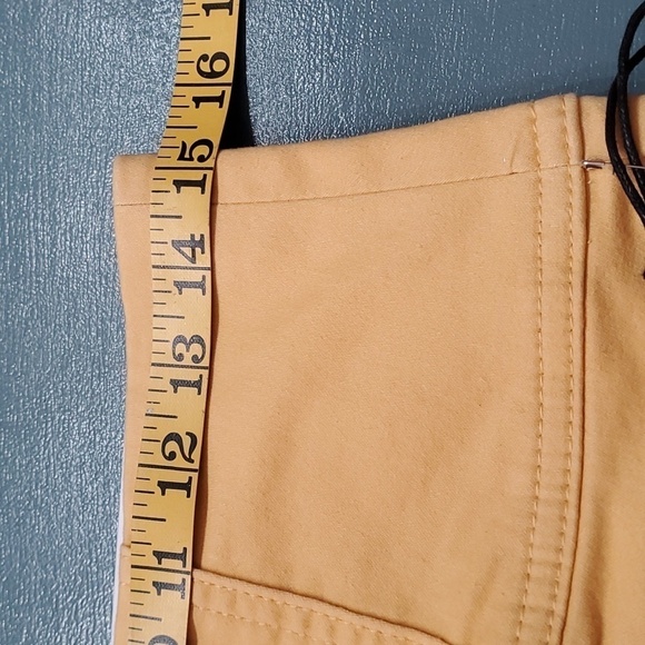 d. jeans gold high waisted pencil skirt. Size 8. Cotton blend. Super soft… - Picture 9 of 11